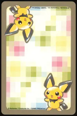 LARVITAR NO. 246 8 OF DIAMONDS GOLD POKEMON POKER CARD JAPANESE 1999 - Image 3