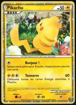 PIKACHU PW WORLD COLLECTION FRENCH POKEMON JAPANESE - Image 2