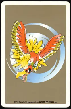 SHUCKLE NO. 213 10 OF CLUBS GOLD POKEMON POKER CARD JAPANESE GOLD 1999 - Image 3