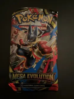 (HEAVY) 22.49g Pokemon TCG Mega Evolution Booster Pack (SEALED)✅ - Image 2