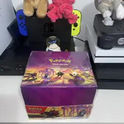 10 x Shrouded Fable Scarlet Violet Pokemon TCG Mini Tins in Sealed Display Case - Image 5