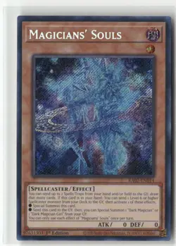 25th Anniversary Rarity Collection II #RA02-EN014 Magicians' Souls (Secret Rare) - Image 1