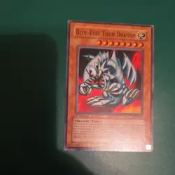 Vintage 1996 Yu-Gi-Oh! Blue-Eyes Toon Dragon SDP-020 1st Edition... - Image 1