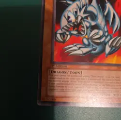 Vintage 1996 Yu-Gi-Oh! Blue-Eyes Toon Dragon SDP-020 1st Edition... - Image 3