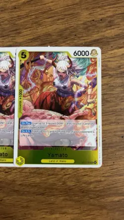 EB03-057 X2 Yamato R One Piece Card Game TCG English Rare Holo - Image 2