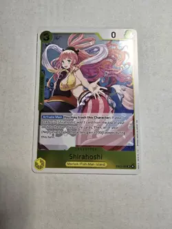 Shirahoshi Foil EB03-052 R Extra Booster: One Piece Heroines Edition NM - Image 1