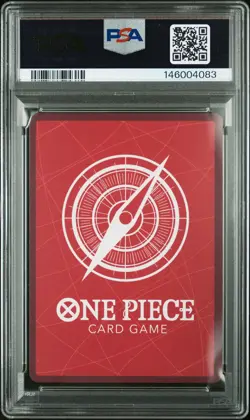 2022 ONE PIECE STARTER DECK ST01-STRAW HAT CREW ERRATA MONKEY D. LUFFY PSA 10 - Image 2