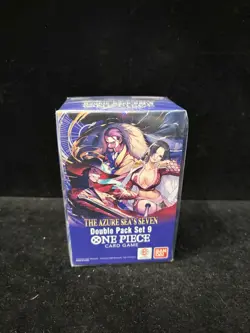 ONE PIECE The Azure Sea’s Seven DP-09 Double Pack Set 9 OP14-EB04 Sealed - Image 1