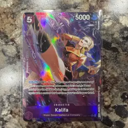 Kalifa Parallel Rare EB01-031. Alt Art. Memorial Collection One Piece English - Image 1