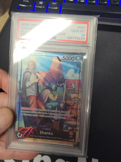 GEM MT PSA 10 Shanks # 001 PSA Magazine Promo (NM) / One Piece TCG - Image 2