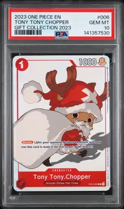 2023 ONE PIECE GIFT COLLECTION 2023 #006 TONY TONY CHOPPER PSA 10 - Image 1