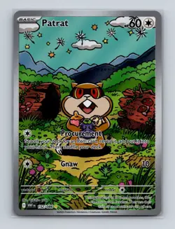 Patrat 152 2025 Pokemon S&V White Flare Illustration Rare Card NM+ - Image 1