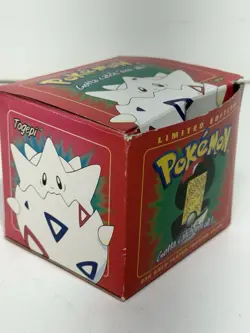Pokemon Togepi Burger King 23k Gold Plated Trading Card Red 1999 Nintendo - Image 2