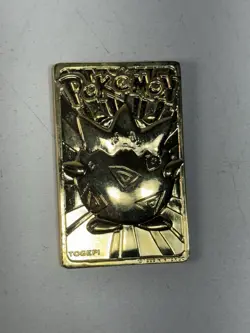 Pokemon Togepi Burger King 23k Gold Plated Trading Card Red 1999 Nintendo - Image 5