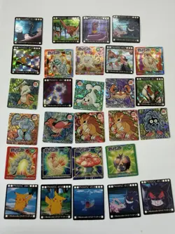 Pokemon Mini GB Pocket Cards lot 1997 Nintendo Vintage Japanese 28 Cards 19 Holo - Image 1
