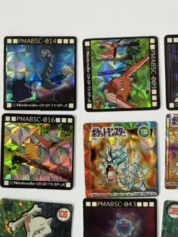Pokemon Mini GB Pocket Cards lot 1997 Nintendo Vintage Japanese 28 Cards 19 Holo - Image 2