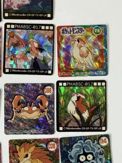 Pokemon Mini GB Pocket Cards lot 1997 Nintendo Vintage Japanese 28 Cards 19 Holo - Image 4