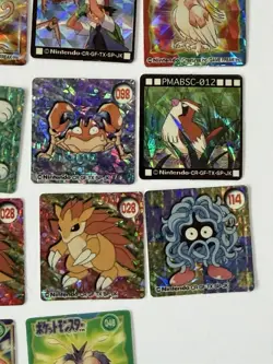 Pokemon Mini GB Pocket Cards lot 1997 Nintendo Vintage Japanese 28 Cards 19 Holo - Image 5