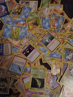 Pokemon TCG Base Set 1999 Card Lot Pikachu Charmander. Over 400 Cards - Image 3