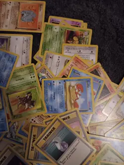 Pokemon TCG Base Set 1999 Card Lot Pikachu Charmander. Over 400 Cards - Image 4