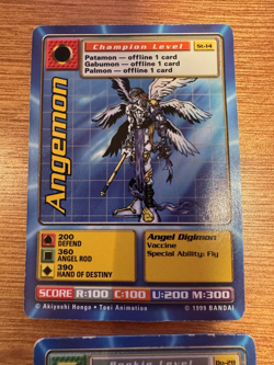 Lot of 4 Digimon Trading Cards Various Bandai Card Game HP to LP condition - Image 5