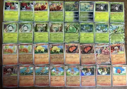 Pokemon Twilight Masquerade 100% COMPLETE Base & Reverse Holo Set 355 Total Card - Image 2
