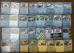 Pokemon Twilight Masquerade 100% COMPLETE Base & Reverse Holo Set 355 Total Card - Image 5