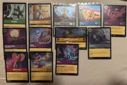 Lorcana Chapter 6 Cold Foil C UC R SR 12 Cards - Image 1