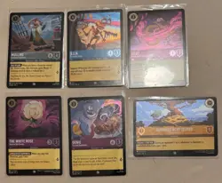 Lorcana Chapter 6 Cold Foil C UC R SR 12 Cards - Image 2