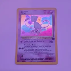 Mew 9 Holo Black Star Promo Wotc Pokemon Card TCG English LP - Image 1