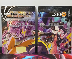 Pokemon Morpeko V-Union 4 Card Set SWSH287, 288, 289, 290 Promo NEAR MINT - Image 2