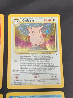 Vintage Holo Rare Pokemon Card Lot WOTC 1999/2000 - Base Set 2, Fossil - MP/HP - Image 4