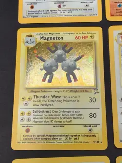 Vintage Holo Rare Pokemon Card Lot WOTC 1999/2000 - Base Set 2, Fossil - MP/HP - Image 5