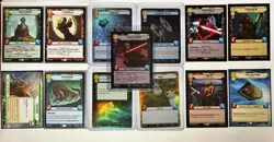 Star Wars Unlimited Hyperspace, Foil And Non Foil 13 Card lot - Image 1