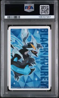 2012 POKEMON BLACK 2 PLAYING CARDS JOKER TRAINER (N) PSA 9 - Image 2