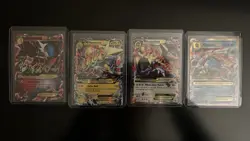 Pokemon Mega EX Card Lot M Gardevoir, M Manectric, M Kangaskhan, M Blastoise - Image 1