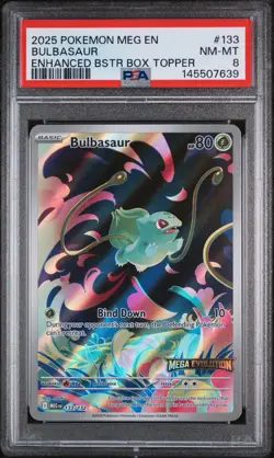 Bulbasaur - (Mega Evolution Stamped) 133/132 Miscellaneous Cards & Products Holo - Image 1