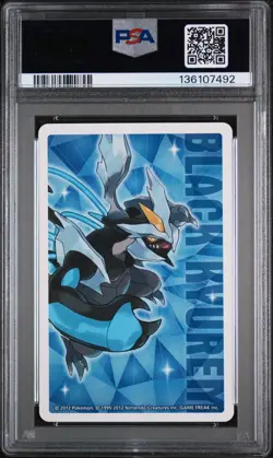 2012 POKEMON BLACK 2 PLAYING CARDS KING OF CLUBS TORNADUS PSA 9 - Image 2