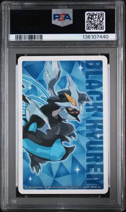 2012 POKEMON BLACK 2 PLAYING CARDS 9 OF DIAMONDS NINETALES PSA 10 - Image 2
