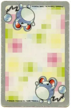 2000 Typhlosion 10 of Diamonds Pokemon Silver Part 2 Playing Card Japan Original - Image 3