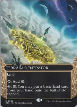 MTG (Regular) Terrain Generator () (Borderless) R Edge of Eternities: Stellar Si - Image 1