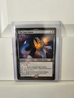 MtG Spider-Man, The Soul Stone NM #0066 Magic The gathering Mythic Artifact - Image 1