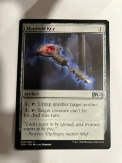 Manifold Key - 2020 Core Set M20 - Magic the Gathering MTG Nice! - Image 1