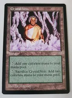 Crystal Vein Mirage Regular LP Lightly Played MTG - Image 1