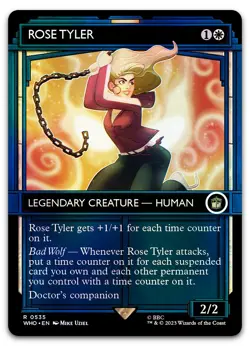 Rose Tyler (Showcase) #535 (Foil) (NM) Doctor Who WHO Magic MTG - Image 1