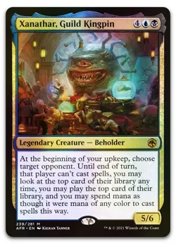 Xanathar, Guild Kingpin #239 (Foil) (NM) Forgotten Realms AFR Magic MTG - Image 1