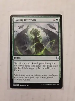 Roiling Regrowth - Zendikar Rising - LP - Uncommon - Instant - Image 1