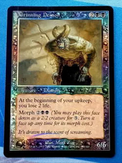 Grinning Demon 153/350 Onslaught - Magic The Gathering 2002 - Image 1