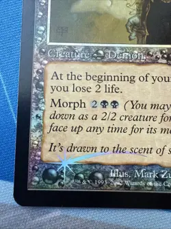 Grinning Demon 153/350 Onslaught - Magic The Gathering 2002 - Image 4