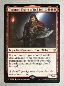 MTG / Torbran, Thane of Red Fell / ELD / #147 / Regular / Rare / NM - Image 1